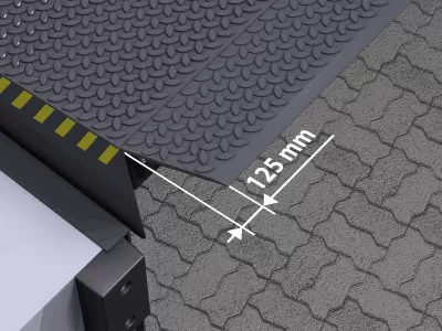 Аппарель со скосами (2х125 мм) Аппарель со скосами (2х125 мм)